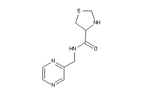 N-(pyrazin-2-ylmethyl)thiazolidine-4-carboxamide