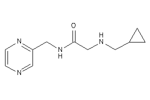 2-(cyclopropylmethylamino)-N-(pyrazin-2-ylmethyl)acetamide