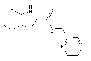 N-(pyrazin-2-ylmethyl)-2,3,3a,4,5,6,7,7a-octahydro-1H-indole-2-carboxamide