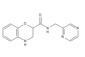 N-(pyrazin-2-ylmethyl)-3,4-dihydro-2H-1,4-benzoxazine-2-carboxamide