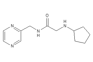 2-(cyclopentylamino)-N-(pyrazin-2-ylmethyl)acetamide