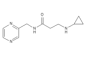 3-(cyclopropylamino)-N-(pyrazin-2-ylmethyl)propionamide