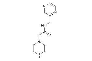 2-piperazino-N-(pyrazin-2-ylmethyl)acetamide