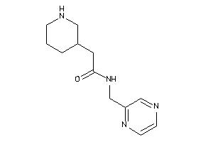 2-(3-piperidyl)-N-(pyrazin-2-ylmethyl)acetamide