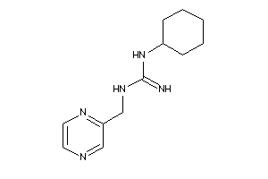 1-cyclohexyl-3-(pyrazin-2-ylmethyl)guanidine