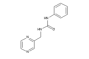 1-phenyl-3-(pyrazin-2-ylmethyl)urea