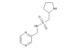 N-(pyrazin-2-ylmethyl)-1-pyrrolidin-2-yl-methanesulfonamide