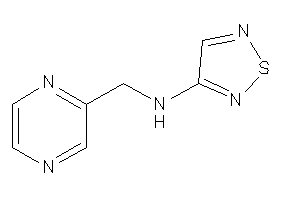 Pyrazin-2-ylmethyl(1,2,5-thiadiazol-3-yl)amine