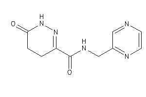 6-keto-N-(pyrazin-2-ylmethyl)-4,5-dihydro-1H-pyridazine-3-carboxamide