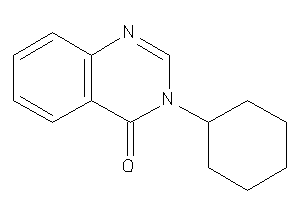 3-cyclohexylquinazolin-4-one