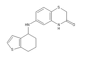 6-(4,5,6,7-tetrahydrobenzothiophen-4-ylamino)-4H-1,4-benzothiazin-3-one