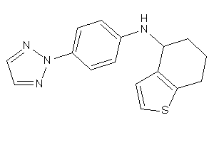 4,5,6,7-tetrahydrobenzothiophen-4-yl-[4-(triazol-2-yl)phenyl]amine