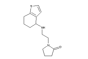 1-[2-(4,5,6,7-tetrahydrobenzothiophen-4-ylamino)ethyl]-2-pyrrolidone