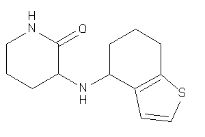 Image of 3-(4,5,6,7-tetrahydrobenzothiophen-4-ylamino)-2-piperidone