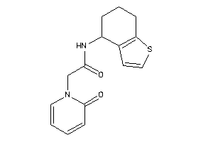 2-(2-keto-1-pyridyl)-N-(4,5,6,7-tetrahydrobenzothiophen-4-yl)acetamide