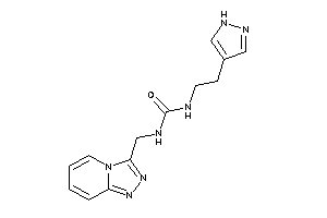 1-[2-(1H-pyrazol-4-yl)ethyl]-3-([1,2,4]triazolo[4,3-a]pyridin-3-ylmethyl)urea