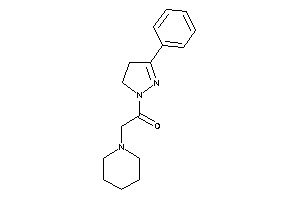 1-(3-phenyl-2-pyrazolin-1-yl)-2-piperidino-ethanone