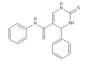 N,4-diphenyl-2-thioxo-3,4-dihydro-1H-pyrimidine-5-carboxamide
