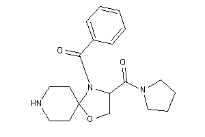 (4-benzoyl-1-oxa-4,8-diazaspiro[4.5]decan-3-yl)-pyrrolidino-methanone