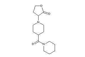 3-[4-(piperidine-1-carbonyl)piperidino]tetrahydrofuran-2-one