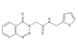 2-(4-keto-1,2,3-benzotriazin-3-yl)-N-(2-thenyl)acetamide