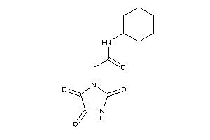 N-cyclohexyl-2-(2,4,5-triketoimidazolidin-1-yl)acetamide