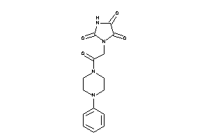 1-[2-keto-2-(4-phenylpiperazino)ethyl]imidazolidine-2,4,5-trione