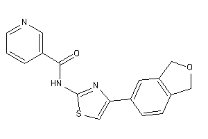 N-(4-phthalan-5-ylthiazol-2-yl)nicotinamide