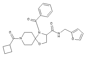 4-benzoyl-8-(cyclobutanecarbonyl)-N-(2-furfuryl)-1-oxa-4,8-diazaspiro[4.5]decane-3-carboxamide