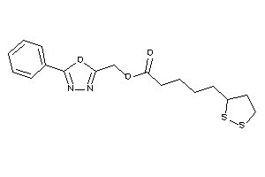 5-(dithiolan-3-yl)valeric Acid (5-phenyl-1,3,4-oxadiazol-2-yl)methyl Ester