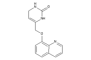 Image of 6-(8-quinolyloxymethyl)-3,4-dihydro-1H-pyrimidin-2-one
