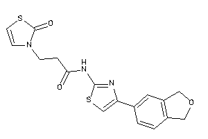 3-(2-keto-4-thiazolin-3-yl)-N-(4-phthalan-5-ylthiazol-2-yl)propionamide