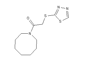 1-(azocan-1-yl)-2-(1,3,4-thiadiazol-2-ylthio)ethanone