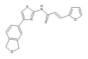 3-(2-furyl)-N-(4-phthalan-5-ylthiazol-2-yl)acrylamide