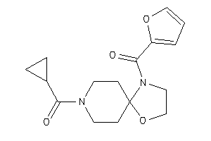 Cyclopropyl-[1-(2-furoyl)-4-oxa-1,8-diazaspiro[4.5]decan-8-yl]methanone