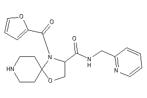 4-(2-furoyl)-N-(2-pyridylmethyl)-1-oxa-4,8-diazaspiro[4.5]decane-3-carboxamide