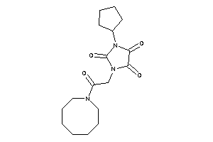 1-[2-(azocan-1-yl)-2-keto-ethyl]-3-cyclopentyl-imidazolidine-2,4,5-trione