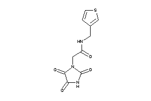 N-(3-thenyl)-2-(2,4,5-triketoimidazolidin-1-yl)acetamide