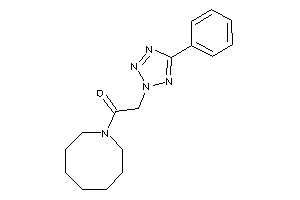 1-(azocan-1-yl)-2-(5-phenyltetrazol-2-yl)ethanone