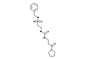 1-[2-(benzylsulfamoyl)ethyl]-3-(3-keto-3-pyrrolidino-propyl)urea