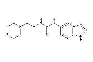 Image of 1-(2-morpholinoethyl)-3-(1H-pyrazolo[3,4-b]pyridin-5-yl)urea