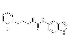 1-[3-(2-keto-1-pyridyl)propyl]-3-(1H-pyrazolo[3,4-b]pyridin-5-yl)urea