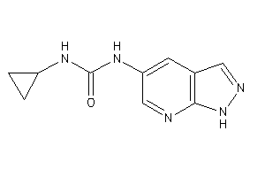 1-cyclopropyl-3-(1H-pyrazolo[3,4-b]pyridin-5-yl)urea