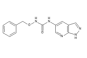 1-benzoxy-3-(1H-pyrazolo[3,4-b]pyridin-5-yl)urea