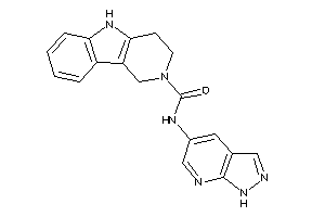 N-(1H-pyrazolo[3,4-b]pyridin-5-yl)-1,3,4,5-tetrahydropyrido[4,3-b]indole-2-carboxamide