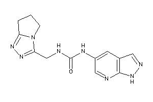 1-(6,7-dihydro-5H-pyrrolo[2,1-c][1,2,4]triazol-3-ylmethyl)-3-(1H-pyrazolo[3,4-b]pyridin-5-yl)urea