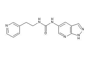 1-(1H-pyrazolo[3,4-b]pyridin-5-yl)-3-[2-(3-pyridyl)ethyl]urea