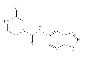 3-keto-N-(1H-pyrazolo[3,4-b]pyridin-5-yl)piperazine-1-carboxamide