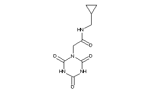 N-(cyclopropylmethyl)-2-(2,4,6-triketo-1,3,5-triazinan-1-yl)acetamide