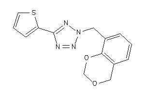 2-(4H-1,3-benzodioxin-8-ylmethyl)-5-(2-thienyl)tetrazole